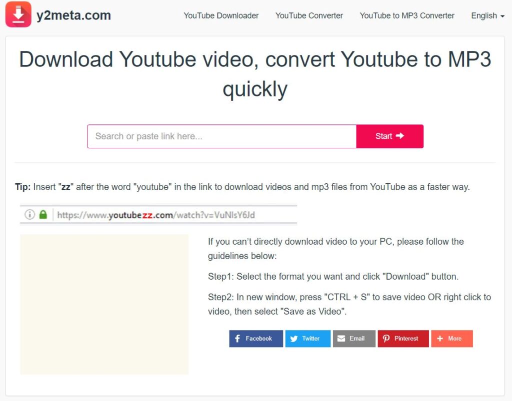 Y2metacom Y2 matet com YouTube Video Downloader