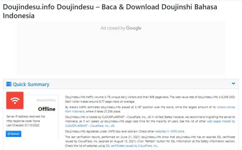 Similar websites like doujindesu.com and alternatives